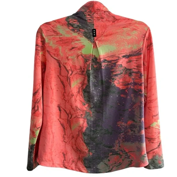 Jamie Sadock Designer Long Sleeve Athletic Too Size Small - Picture 5 of 8